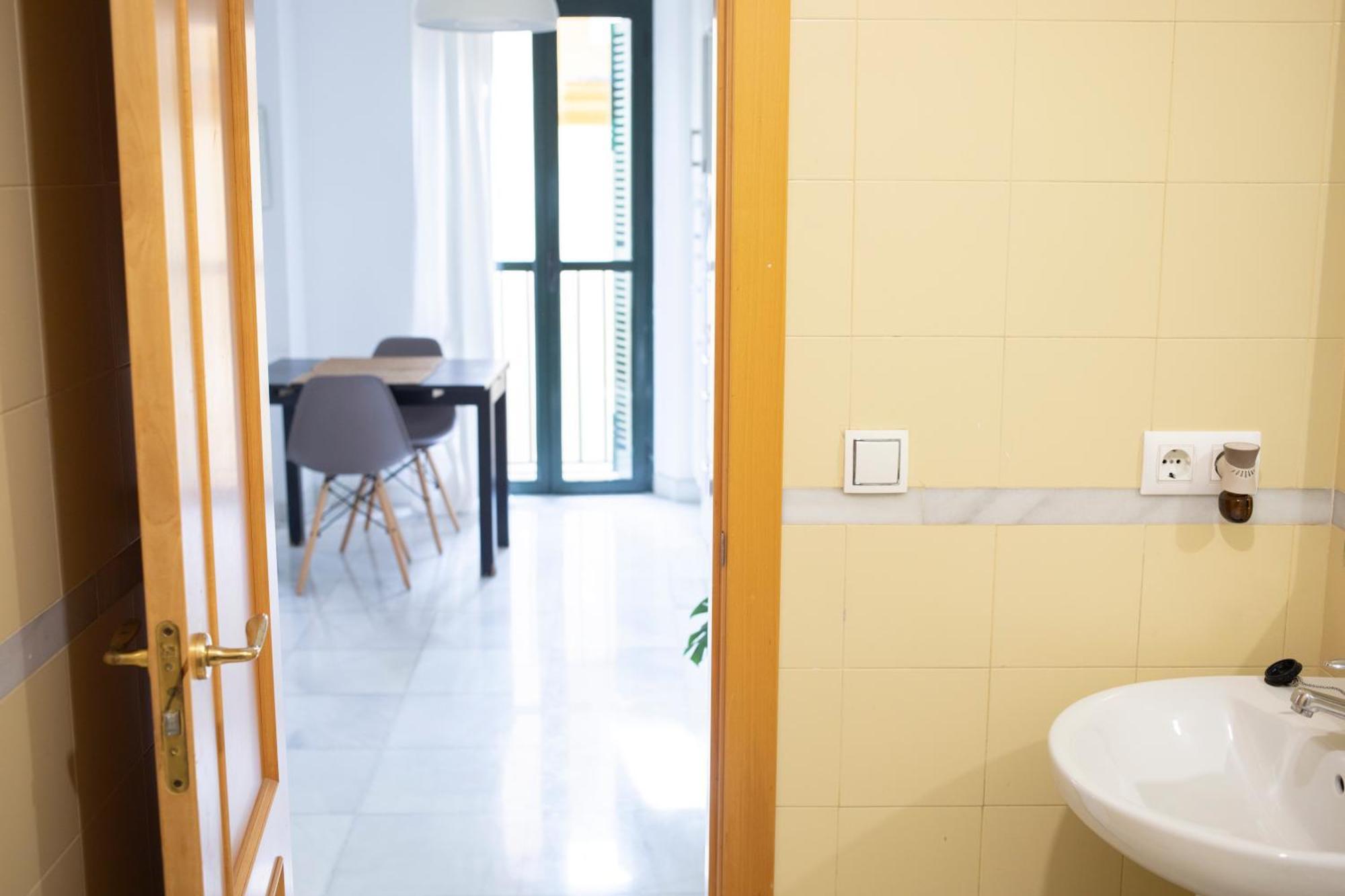 セビリアAtico Con Balcon En Pleno Centroアパートメント エクステリア 写真